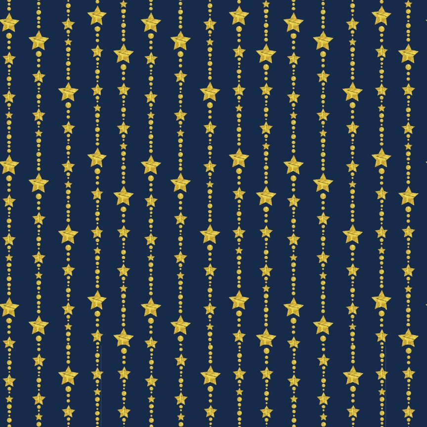 Navy Starfall Pattern Acrylic Sheets - CMB Pattern Acrylic